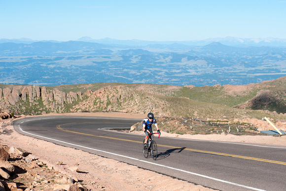 2015 Pikes Peak Cycling Hill Climb